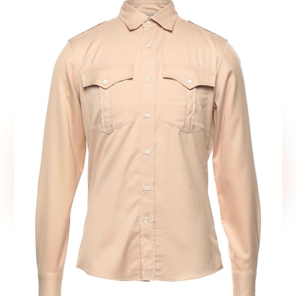 Brunello Cucinelli Twin Pocket Cotton Shirt - Picture 2 of 4